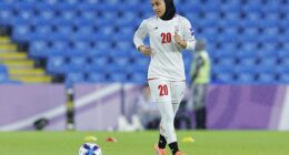 Iranian midfielder Fatemeh Shaban alleges Australian police pressured teammates to stay