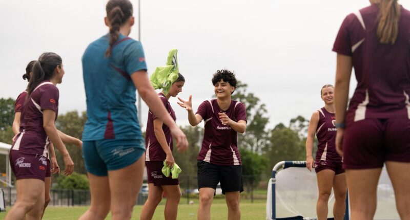 Iranian footballer who stayed back in Australia says ‘everything will be fine’ as she starts training for new club