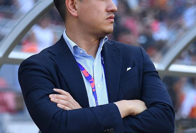 A-League club Brisbane Roar have warmed the hearts of countless Aussies after their kind-hearted offer to the Iranian footballers who were granted humanitarian visas (pictured, CEO Kaz Patafta)