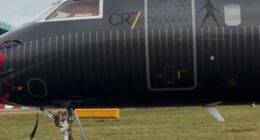 Cristiano Ronaldo's private jet left Saudi Arabia and went to Madrid overnight