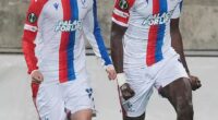 Ismaila Sarr scored twice as Crystal Palace beat AEK Larnaca 2-1 to progress to the Conference League quarter-finals