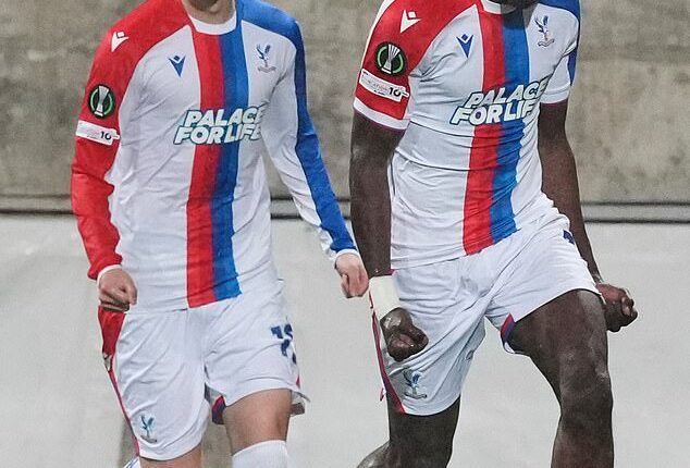 Ismaila Sarr scored twice as Crystal Palace beat AEK Larnaca 2-1 to progress to the Conference League quarter-finals
