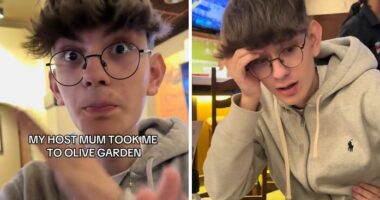 Italian Exchange Student Goes Viral After Host Mom Makes Him Eat At Olive Garden