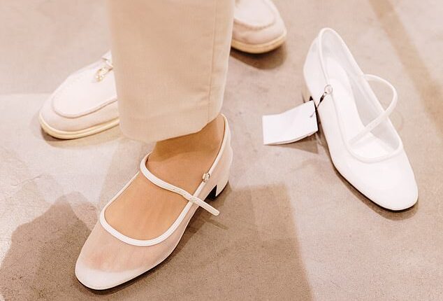 Timperio said that 'junior signaling shoes' tend to include 'ultra ballet core, including mesh materials (stock image)