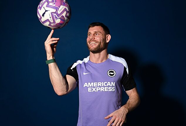Work never stops. If there is a phrase to sum up Brighton midfielder James Milner, on and off the pitch, it is probably that