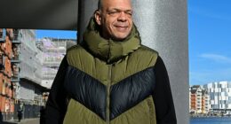 Jason Dozzell this week in Ipswich - 42 years after he became the youngest goalscorer in the English top flight