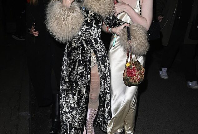 Jaime Winstone led the stars partying into the early hours after the 2026 BRIT awards in Manchester on Saturday night