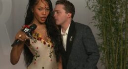 Influencer-turned-podcaster Jake Shane worked the red carpet for the first time at the 2026 Oscars - alongside Quen Blackwell and Brittany Broski