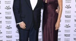 James Corden, 47, enjoyed a night out with his glamorous wife Julia Carey, 49, at the National Theatre's The Next Chapter Gala in London on Thursday night