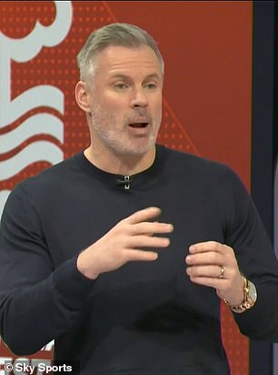 Jamie Carragher (pictured) and Roy Keane were both critical of Liverpool after drawing 1-1 vs Spurs