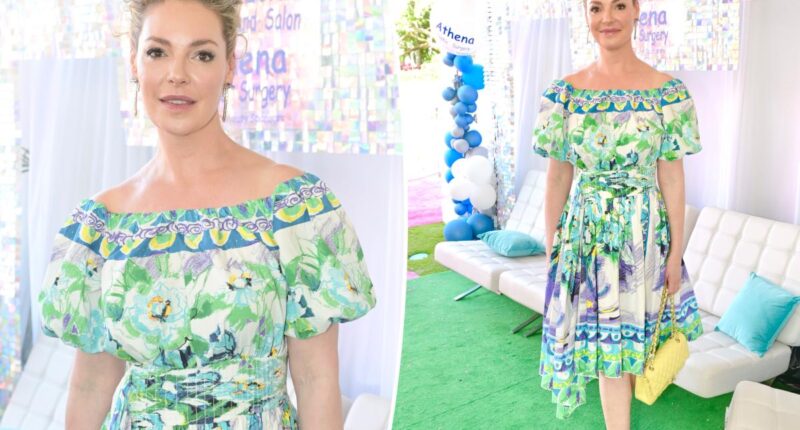 Katherine Heigl hits first red carpet in 2 years, attends dog rescue event at Mar-a-Lago