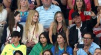 Keith Urban, far right, is said to be 'heartbroken' after an apparent snub by his eldest daughter, Sunday Rose, second right