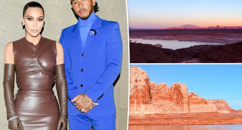 Kim Kardashian and Lewis Hamilton share epic photos from romantic Lake Powell trip
