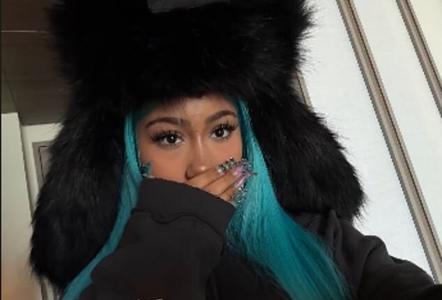 Kim Kardashian's daughter North West, 12, unveiled a set of bold nails in new social media snaps on Thursday