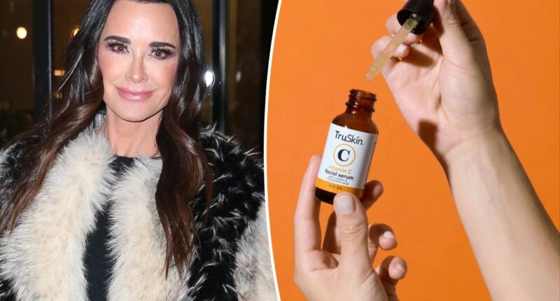 Kyle Richards called TruSkin's 50%-off vitamin C serum a 'miracle'