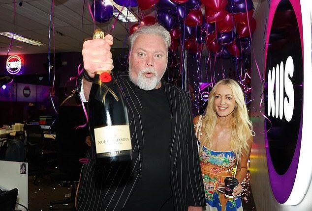 Kyle Sandilands was riding high on radio's most lucrative and generous agreement before it all fell apart, it has been revealed. Pictured with Jackie 'O' Henderson