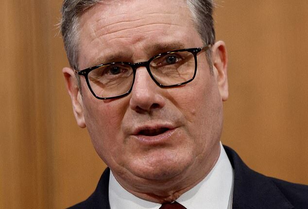 Eleven of Sir Keir Starmer’s (pictured on March 16) Cabinet have relied on taxpayer-funded subsidies to help run their vehicles in recent years, analysis of expenses receipts reveals