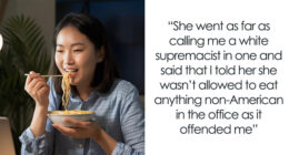 Lady Reports Coworker For Complaining About “Cultural” Food, Says Her “Nausea” Is “Repressed Racism”