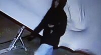 Police have issued a new CCTV image showing a person, believed to be Vitoria Figueiredo Barreto, apparently jumping over a fence into the boatyard just after midnight on March 4
