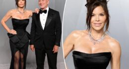 Lauren Sánchez dazzles in 85 carats of diamonds on Vanity Fair Oscars Party 2026 red carpet