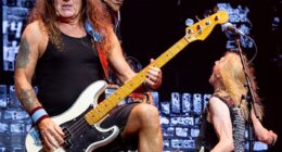 Iron Maiden (pictured) are heading to Australia later this year. And the English heavy metal rock band is telling their fans to leave their mobile phones at home
