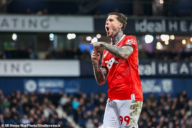Scotland striker Lyndon Dykes has scored twice since moving on loan to Charlton