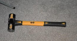 He held his 45-year-old mother prisoner in her own bedroom, repeatedly attacking her with a hammer (pictured) and strangling her