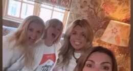 Luisa Zissman had margaritas with Carrie Johnson on Wednesday after jetting back to the UK following the escalating conflict in Dubai