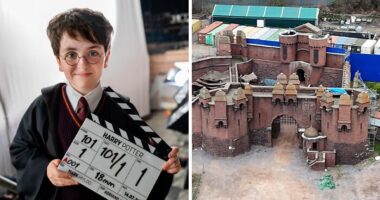 Man Sneaks Drone Over Harry Potter Set And Reveals Astounding Details