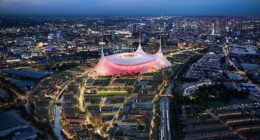 Man United chiefs are confident that their ambitious new £2billion stadium will be ready in time to host the 2035 Women's World Cup final