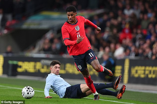 Marcus Rashford is becoming increasingly influential for England under Thomas Tuchel