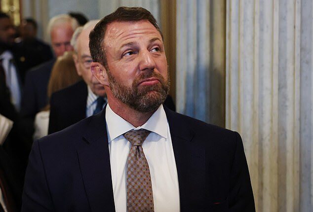 Senator Markwayne Mullin of Oklahoma is one of the most prolific stock traders in Congress with $24.25 million in trades over the last three years