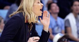 Maryland coach Brenda Frese was seen screaming in the face of one of her star players