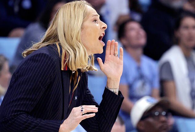 Maryland coach Brenda Frese was seen screaming in the face of one of her star players