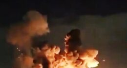 The US and Iran traded blows late Monday, as Iranian drones hit a huge Kuwaiti oil tanker near the Strait of Hormuz, while the Americans bombarded an Iranian ammunition depot