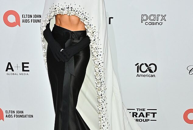 Maura Higgins continued her US takeover as she attended Elton John's AIDS Foundation's 34th Annual Academy Awards Viewing Party on Sunday