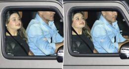 Mauricio Umansky has mystery woman riding shotgun as they leave Hollywood hotspot with PK Kemsley