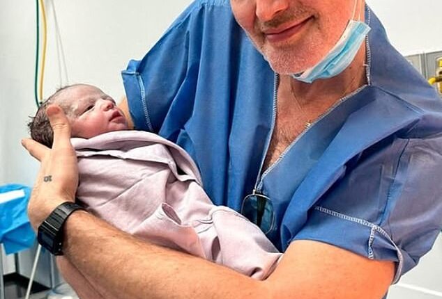 Meghan Markle's hairdresser George Northwood has announced the birth of his surrogate son, Elijah