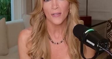 Megyn Kelly likened Senator Lindsey Graham to a 'Playboy bunny in stockings' as she slammed the MAGA senator 'parading around' Fox News to drum up support for war with Iran