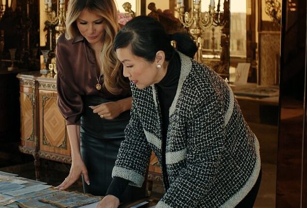 Kannalikham was featured in Melania's self-titled documentary on Amazon