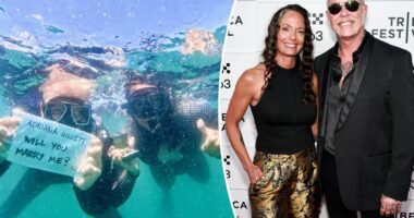 Metallica’s James Hetfield, 62, engaged to girlfriend, 45