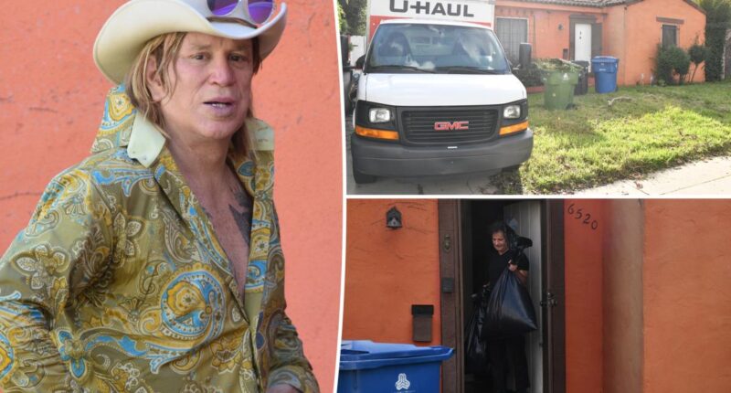 Mickey Rourke claims 'unacceptable' rodent, plumbing issues led to withholding rent