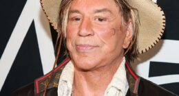 A Los Angeles court on Monday entered a default judgment for landlord Eric T. Goldie against his one-time tenant Mickey Rourke (pictured in 2022) in an eviction dispute over a rental home