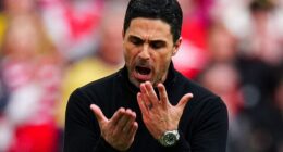 Mikel Arteta will be disappointed at his Arsenal side's display during the Carabao Cup final