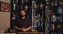 Mohamed Salah announced that he will be leaving Liverpool in an emotional video on Tuesday