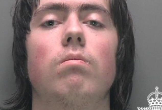 Tristan Roberts in a custody image released by North Wales Police following his sentencing