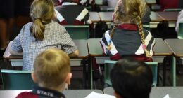 A tech issue has thrown NAPLAN into chaos on its first day, with 1.4million students unable to sit for the test (stock image)
