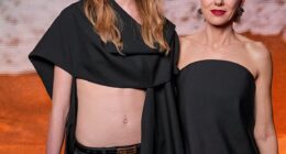 Naomi Watts' daughter Kai Schreiber stole the spotlight from her famous mother as they attended the Balenciaga Womenswear Fall/Winter 2026 show during Paris Fashion Week on Saturday