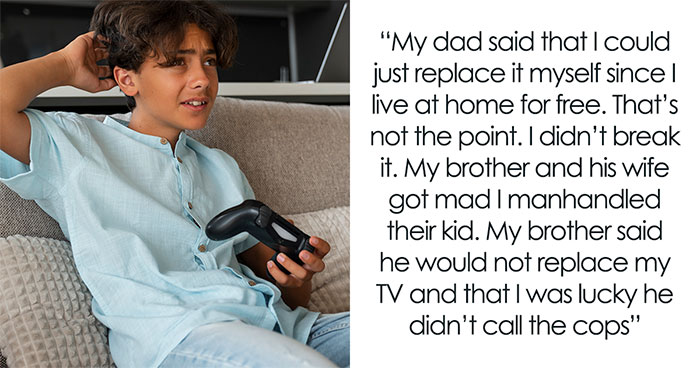 Nephew’s Gaming Rage Leaves TV Destroyed, Uncle’s Revenge Leaves Bro Phoneless And Furious