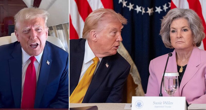 Donald Trump showed off a top-secret map to Susie Wiles and other individuals riding on his private jet in 2022, a bombshell new memo claims. The map was so sensitive that only six individuals in the world had access to it, according to the memo. Trump apparently showed the map to several individuals, including his now-White House Chief of Staff Susie Wiles. The explosive document was publicized by House Democrats who are eager to resurface any claims of wrongdoing against the President.